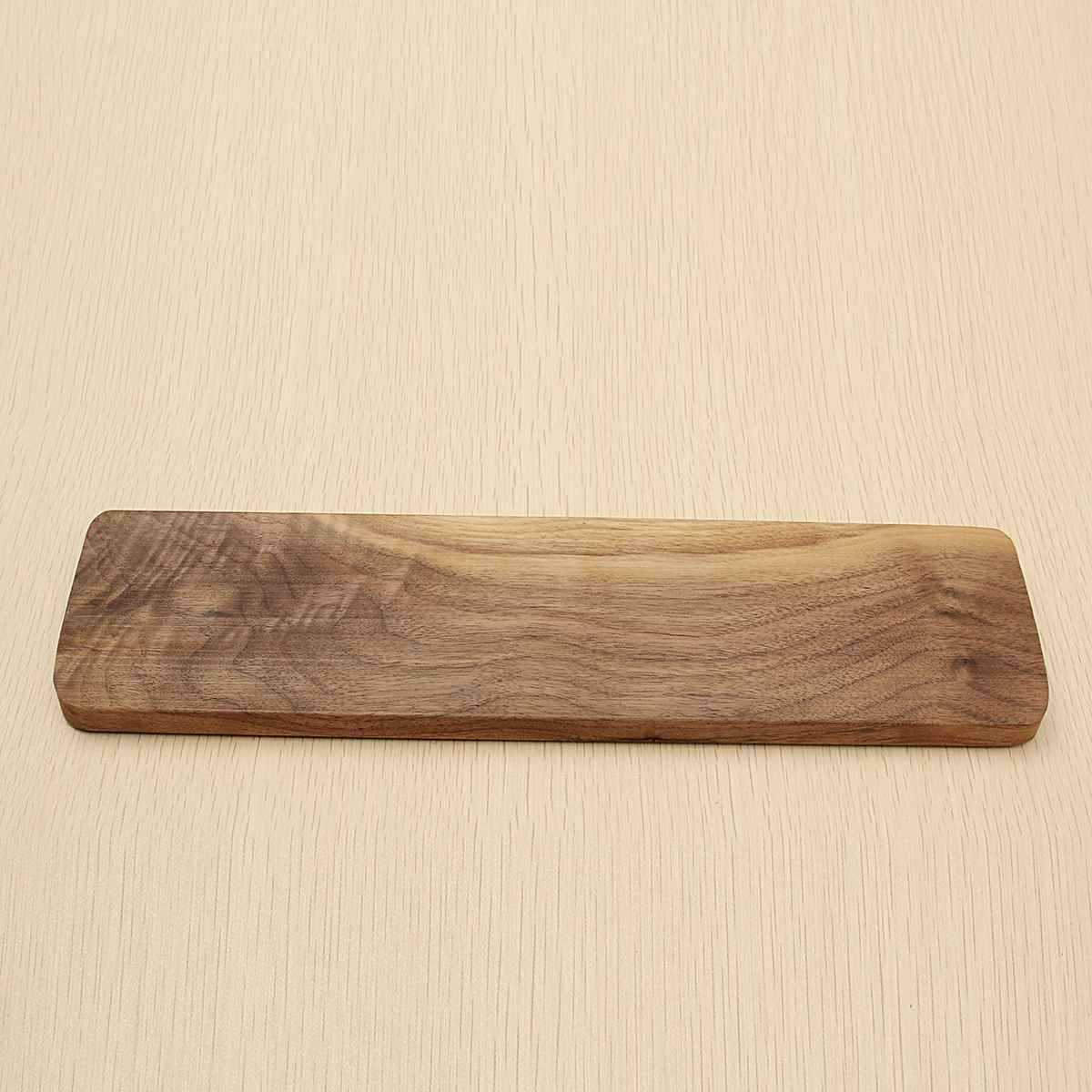 Black walnut mechanical keyboard wrist pad