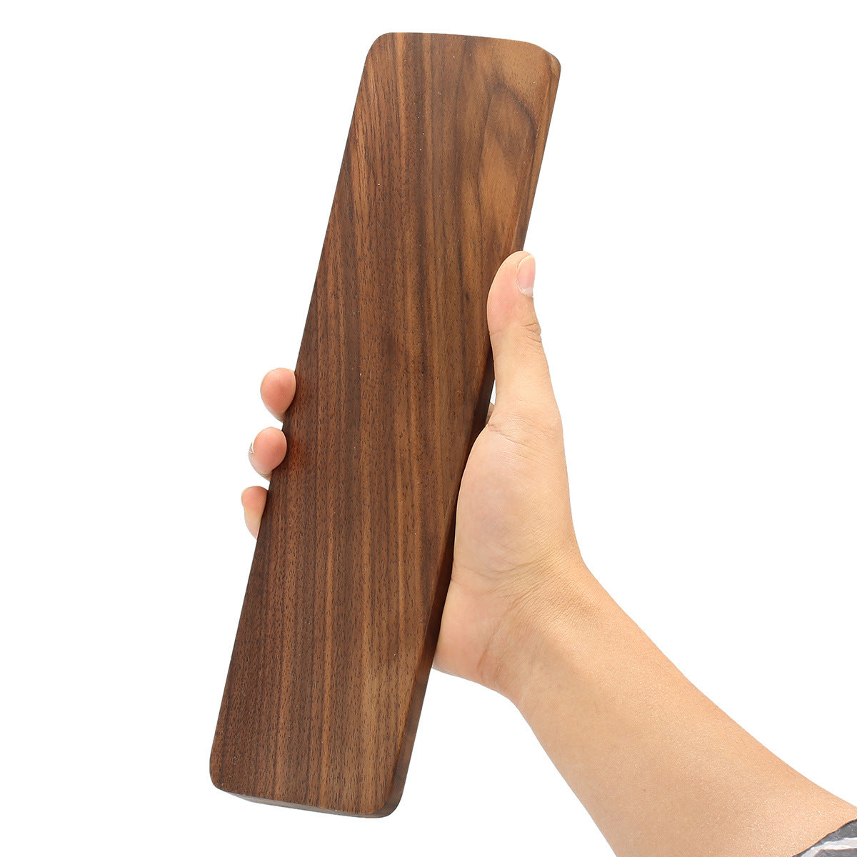 Black walnut mechanical keyboard wrist pad