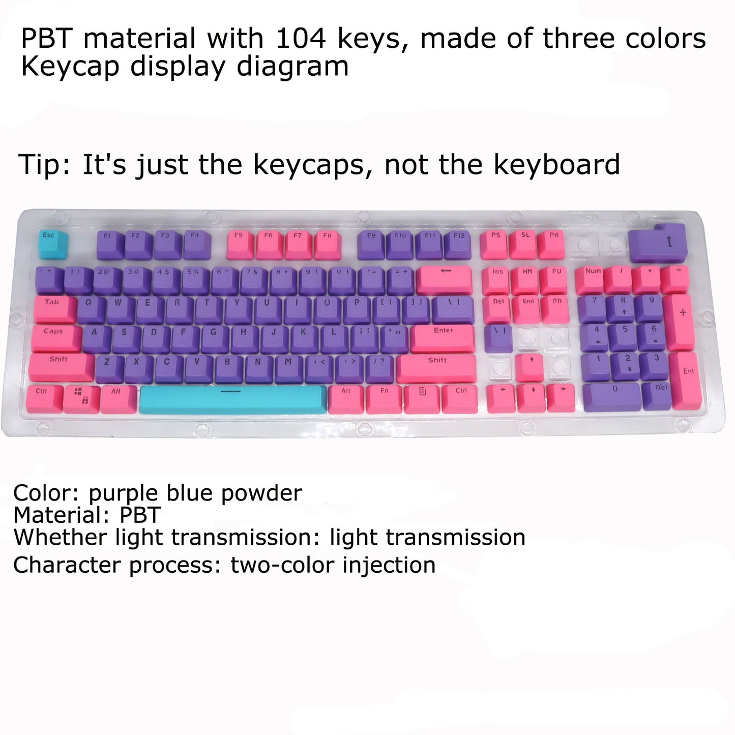 New Height Mechanical Keyboard Keycaps